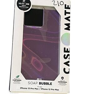 Case Mate Soap Bubble iPhone 13 Pro Max And 12 Pro Max Case Iridescent New